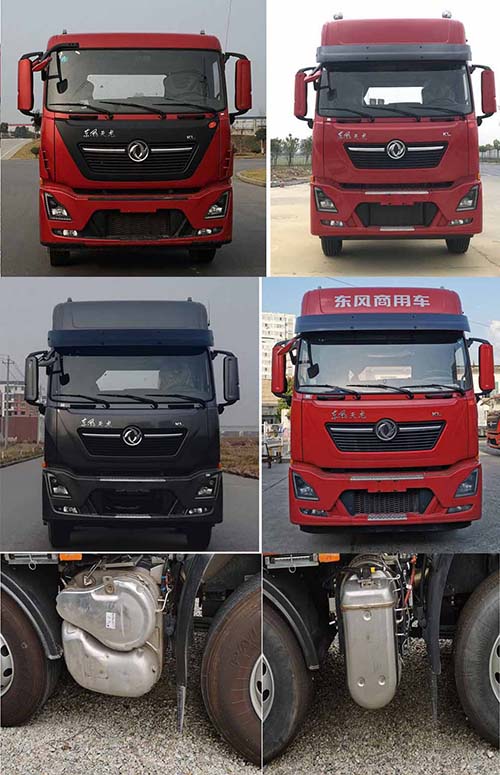 龙牧双星牌LMX5310ZSLDF6型散装饲料运输车